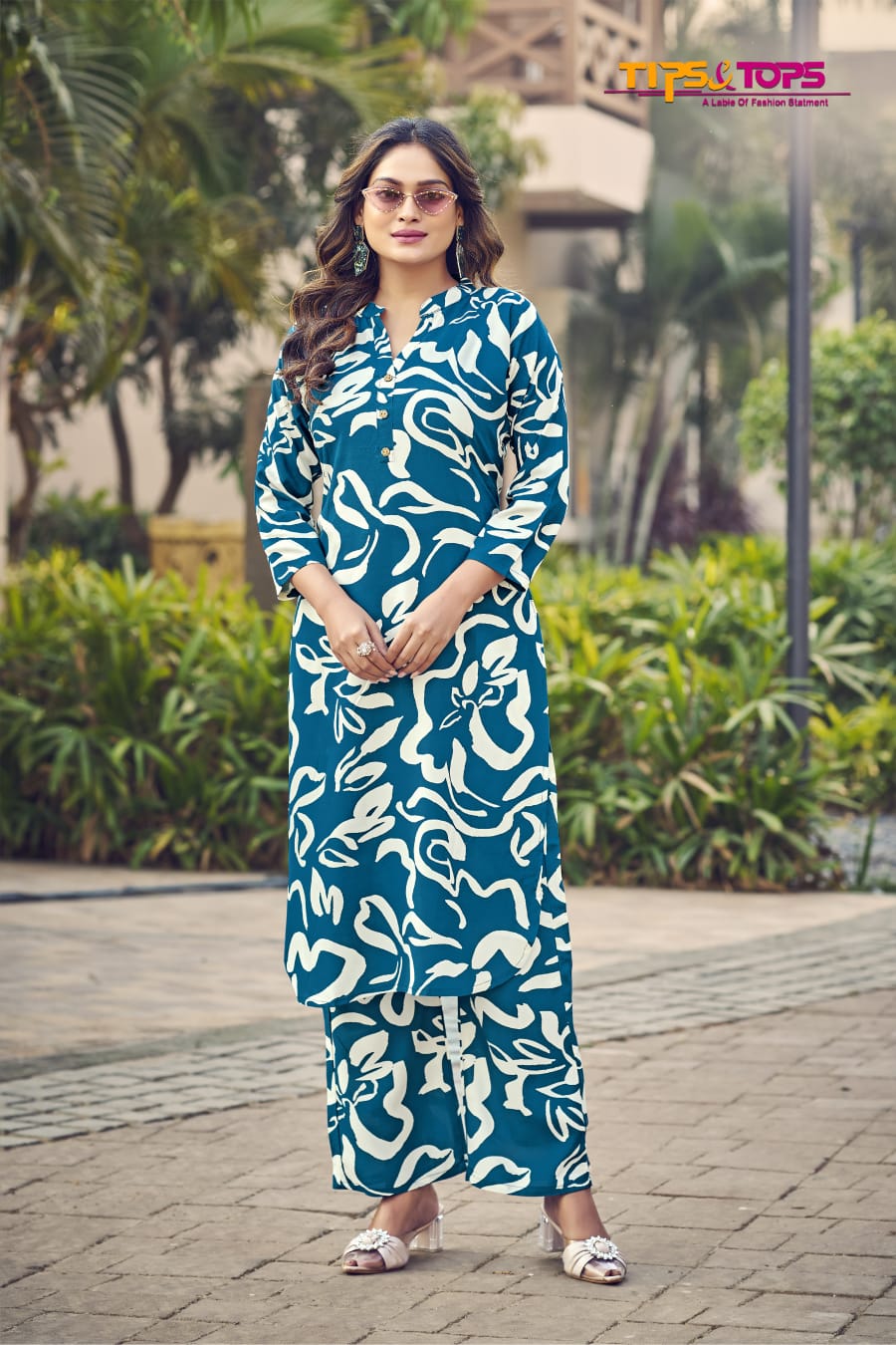 Cinderella Vol 4 By Tips And Tops Rayon Printed Cord Set Wholesale Online